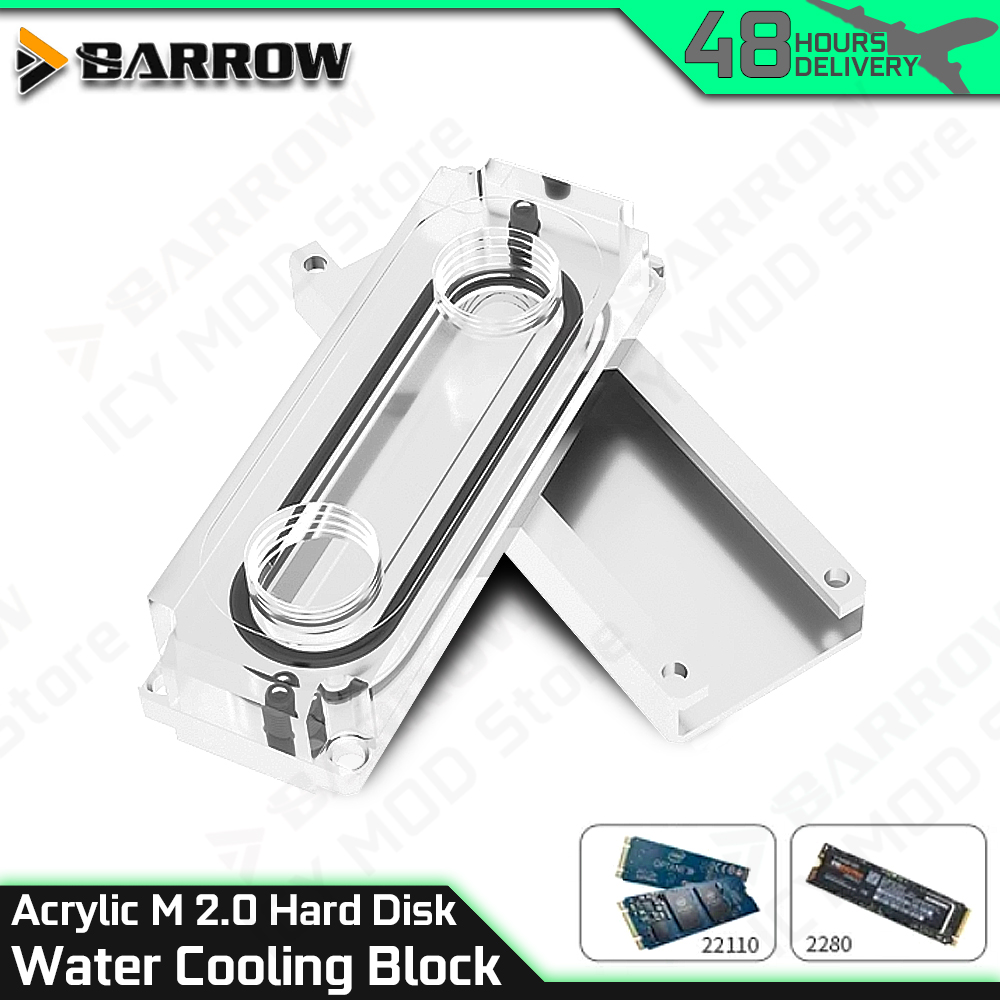 M2 Heatsink Cooler - Barrow M2 Solid State Disk Water
