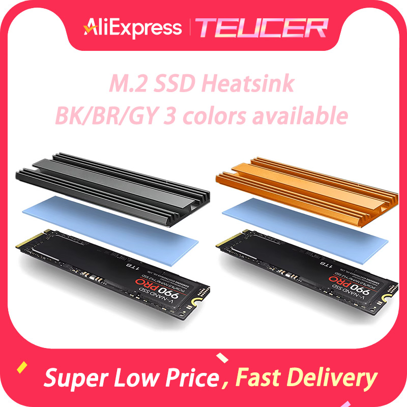 M2 Heatsink Cooler - TEUCER M2 2280 Solid State Hard