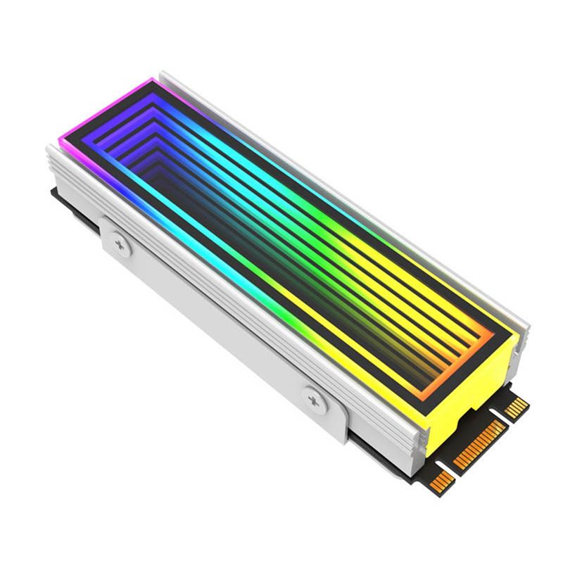 M2 Heatsink Cooler - 2280 SSD M2 Radiator PC RGB