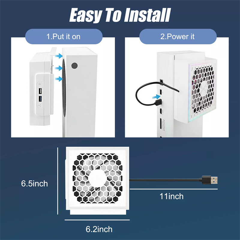 LED Cooling Fan Atmosphere Lig - огляд і ціна Gaming Accessories Xbox Series S