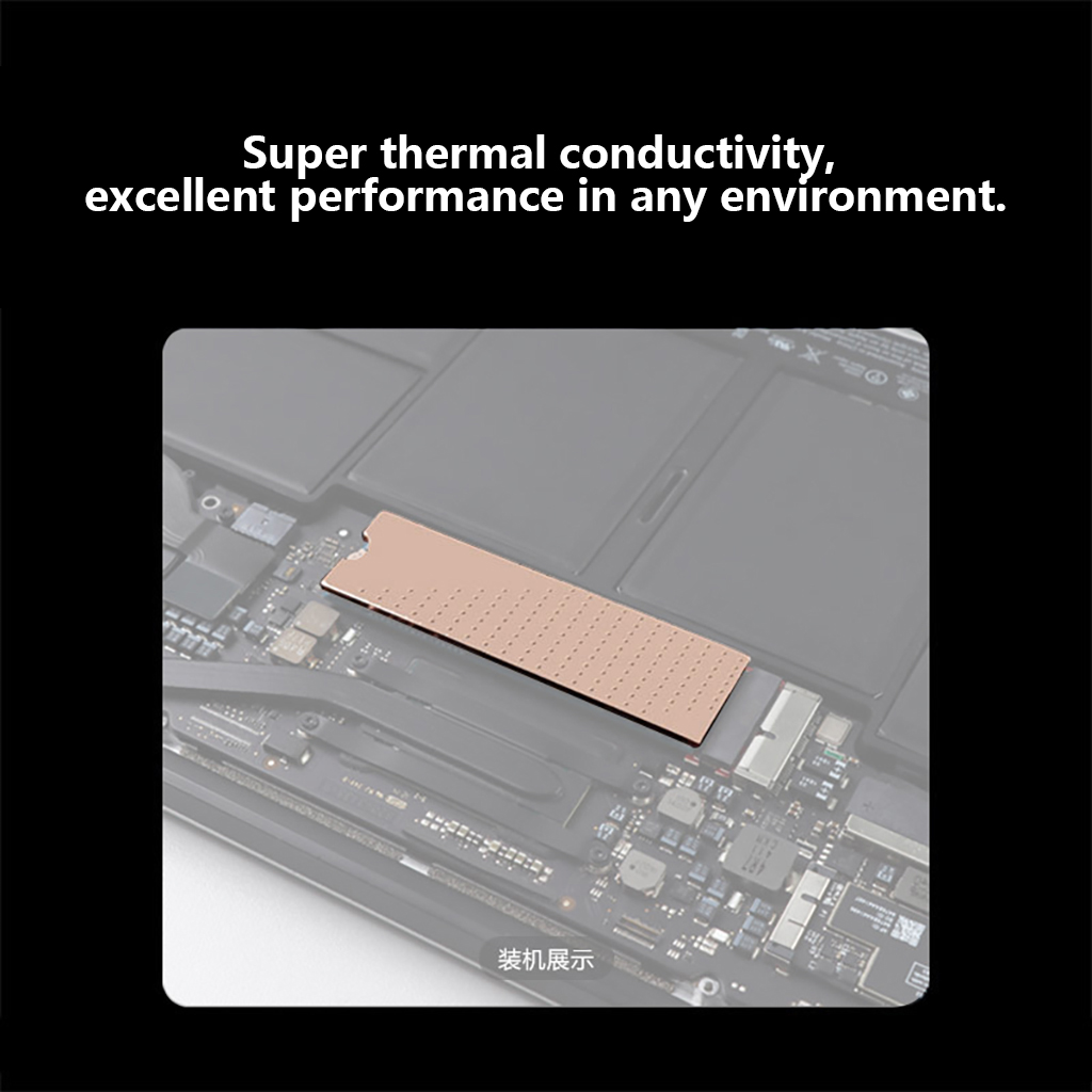 Pure Copper M2 SSD Cooler Dot  - огляд і ціна M2 Heatsink Cooler