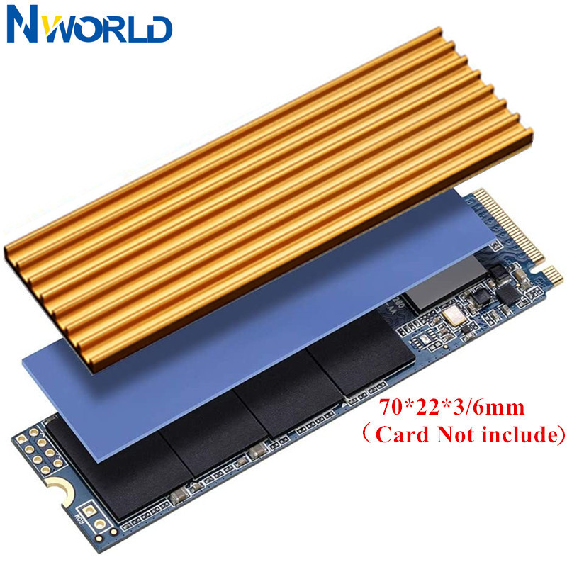 Aluminum Cooling Heatsinks The - огляд і ціна M2 Heatsink Cooler