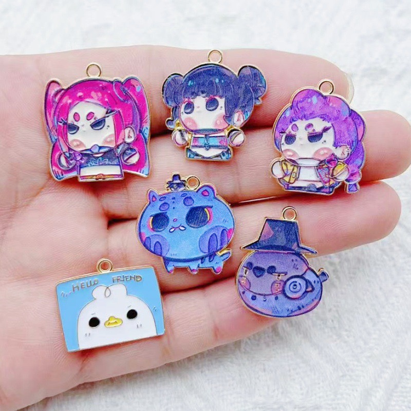 10pcs Cartoon Anime Pendant Oi - огляд і ціна Gaming Accessories Gifts