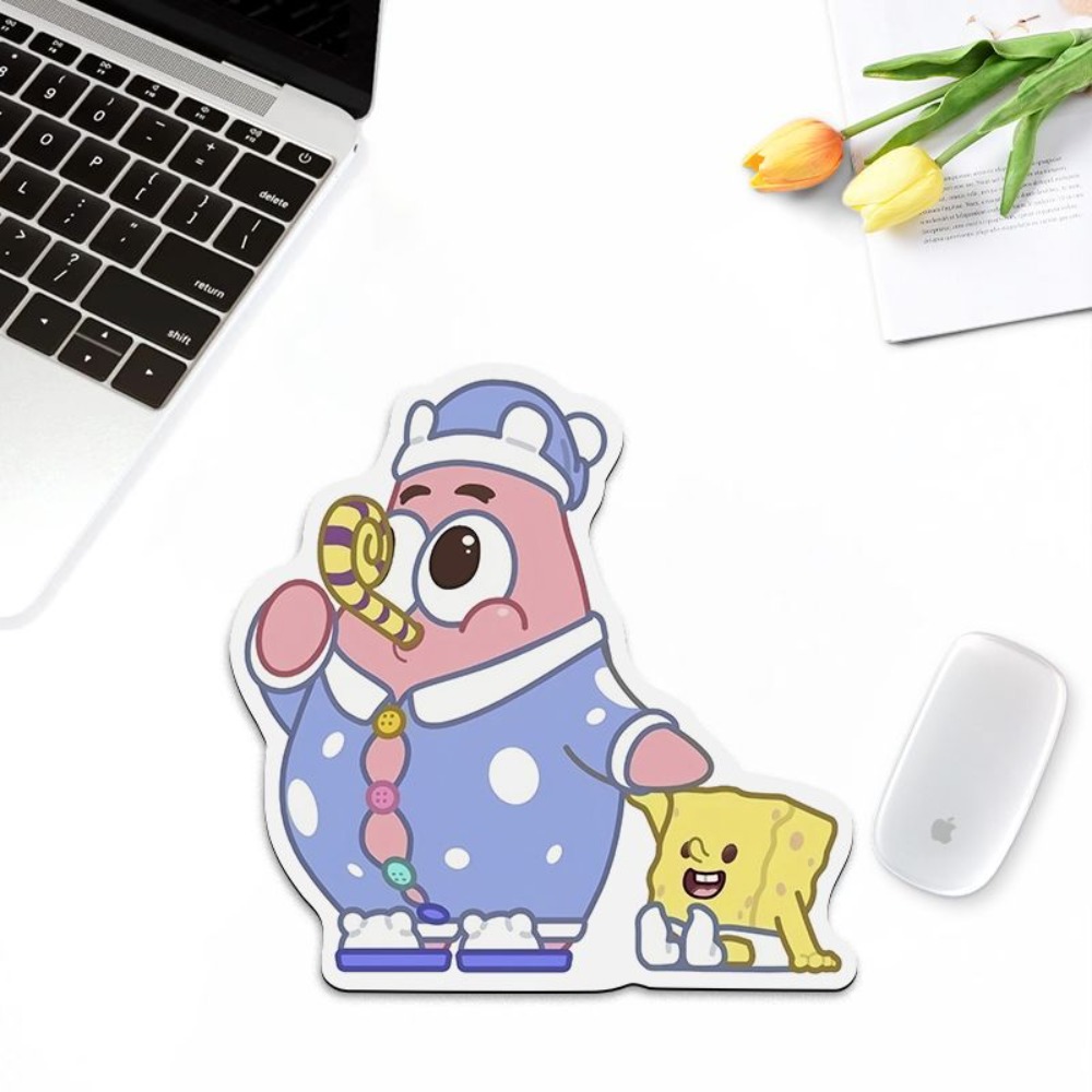 Cute SpongeBob Shaped Mouse Pa - огляд і ціна Gaming Accessories Girly