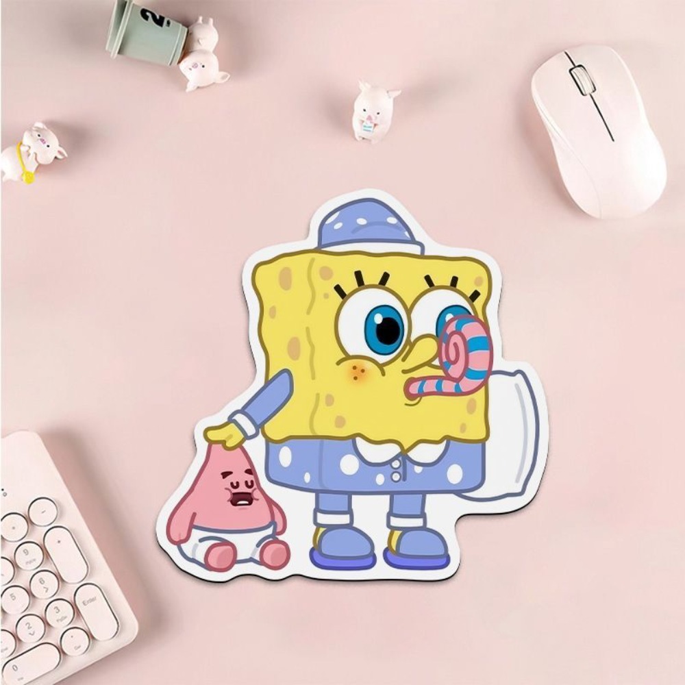 Cute SpongeBob Shaped Mouse Pa - огляд і ціна Gaming Accessories Girly