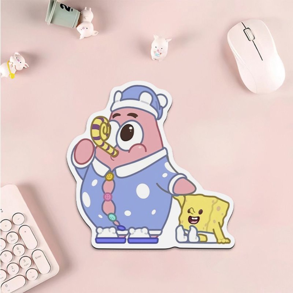 Cute SpongeBob Shaped Mouse Pa - огляд і ціна Gaming Accessories Girly