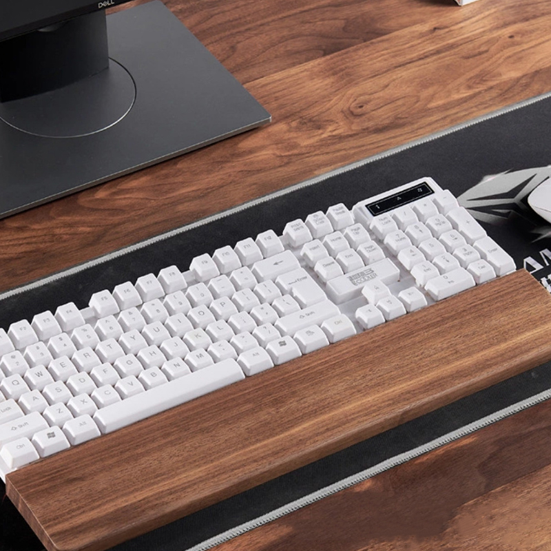 30/36/44cm Solid Walnut Keyboa - огляд і ціна Wrist Rest Ergonomic