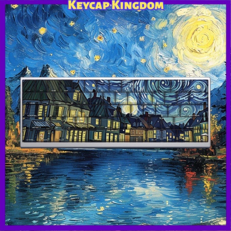 Van Gogh Starry Sky Theme Keyc - огляд і ціна Gaming Accessories For Laptop