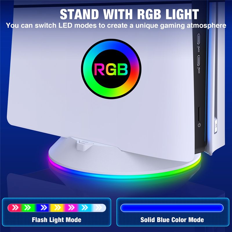 AED7-Vertical Stand With RGB L - огляд і ціна Gaming Accessories Holder