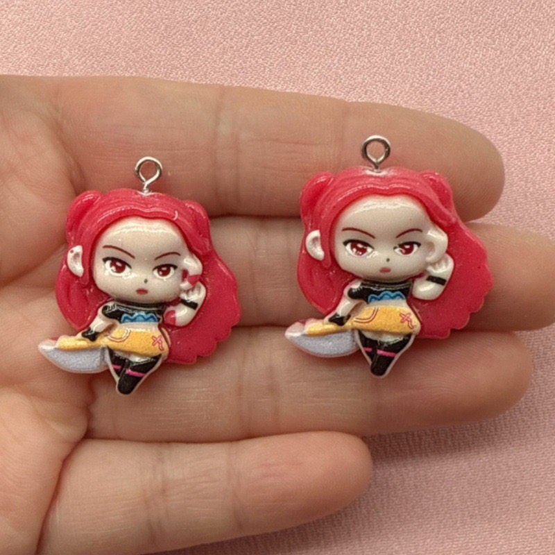 10pcs resin cartoon pendant, D - огляд і ціна Gaming Accessories Gifts