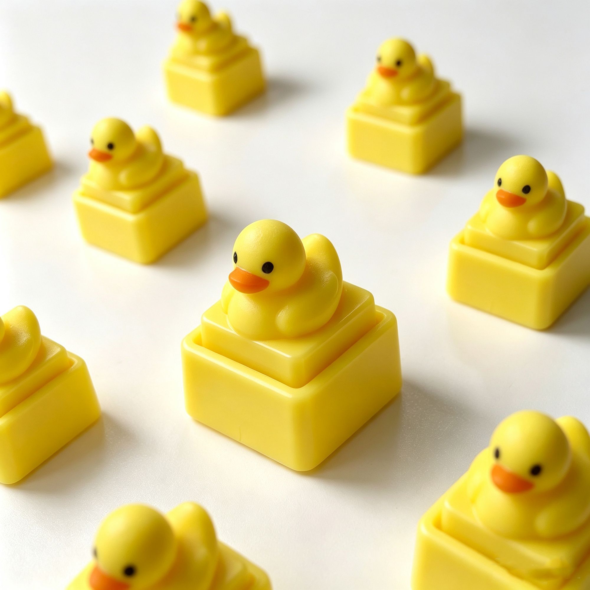 Cute Yellow Duck Press Keychai - огляд і ціна Gaming Accessories Gifts