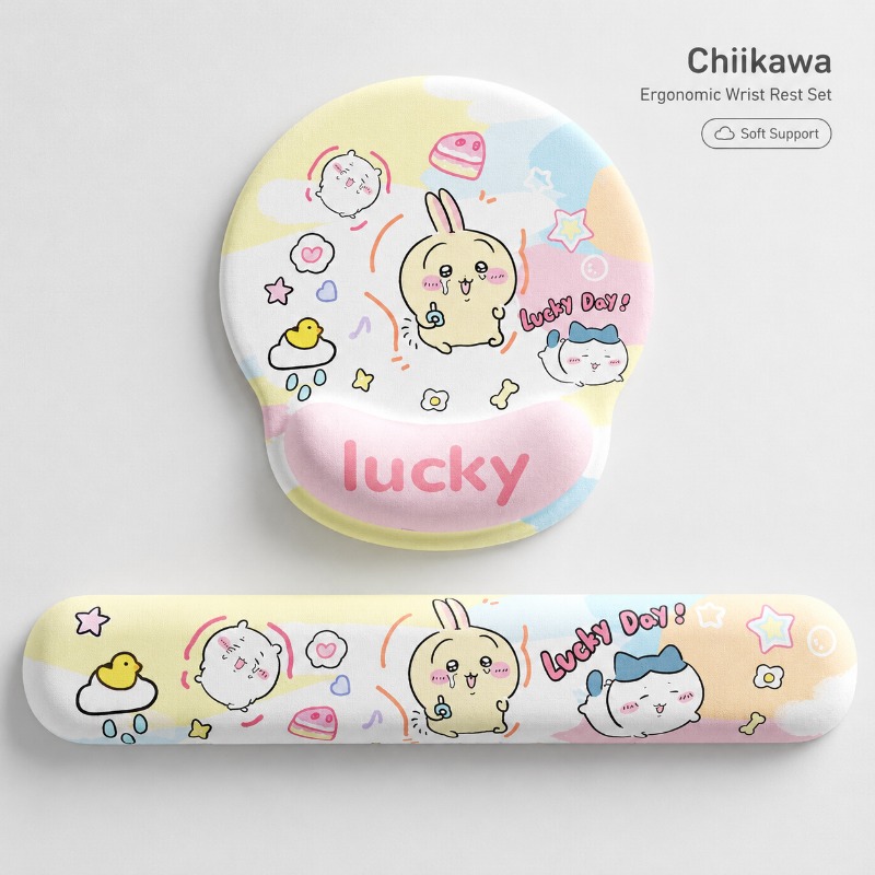 Cute Chiikawa Ergonomic Mouse  - огляд і ціна Wrist Rest Ergonomic