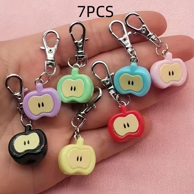 7pcs resin simulated Apple key - огляд і ціна Gaming Accessories Gifts