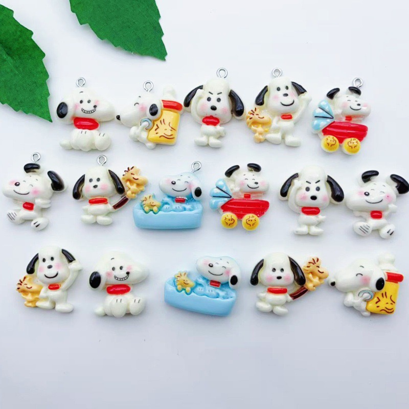12pcs resin cartoon dog pendan - огляд і ціна Gaming Accessories Gifts