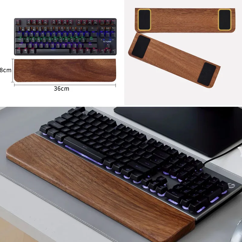 Solid Wood Keyboard Palm Rest  - огляд і ціна Gaming Accessories On Sale