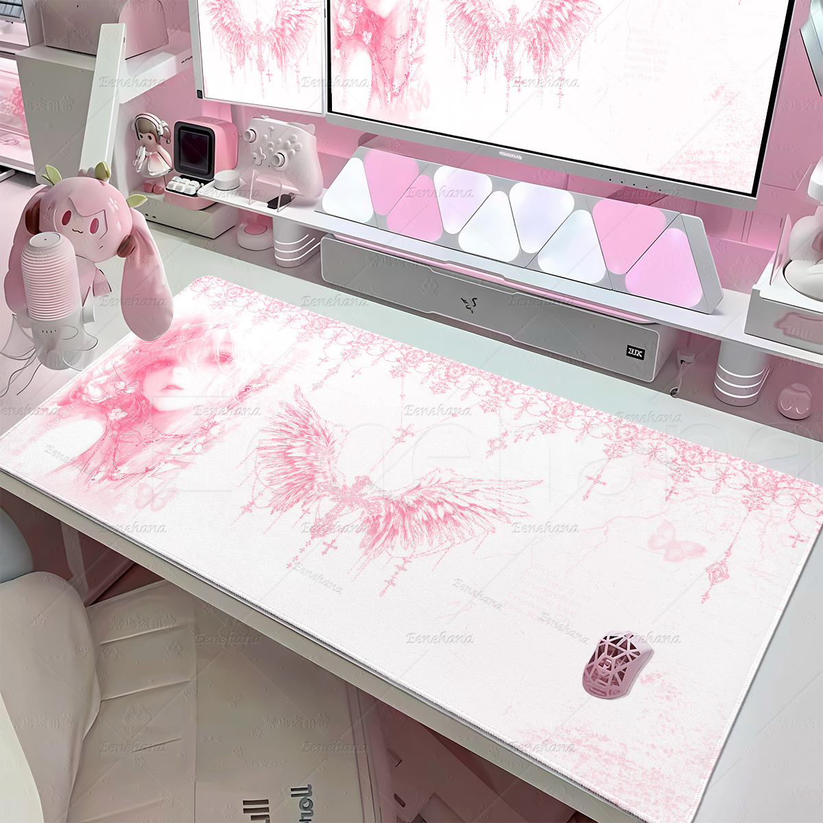 Angel Girls Mouse Pad Bule Pin - огляд і ціна Gaming Accessories Girly