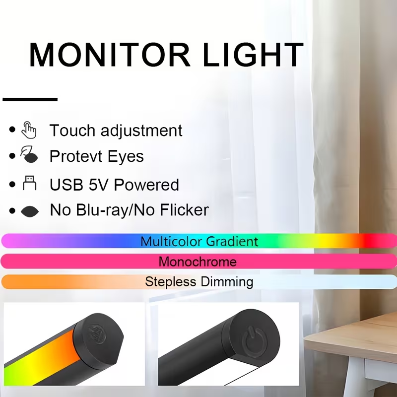 Computer Monitor Light Bar for - огляд і ціна Monitor Light Bar