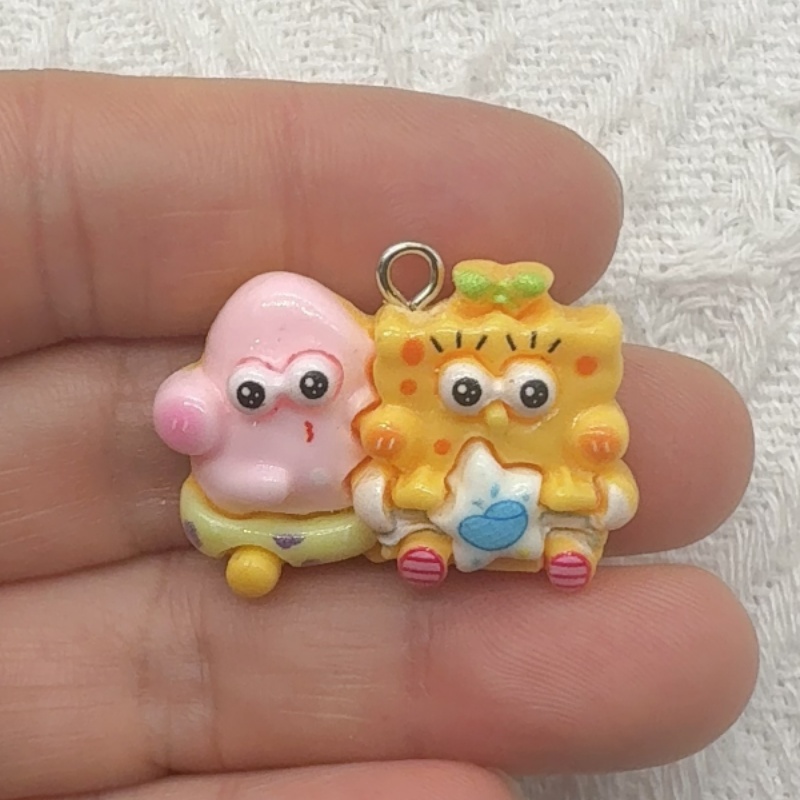 10pcs cartoon resin pendant, D - огляд і ціна Gaming Accessories Gifts