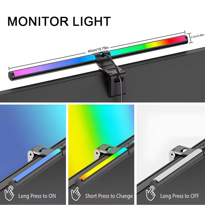 LED Computer Screen Hanging Li - огляд і ціна Monitor Light Bar