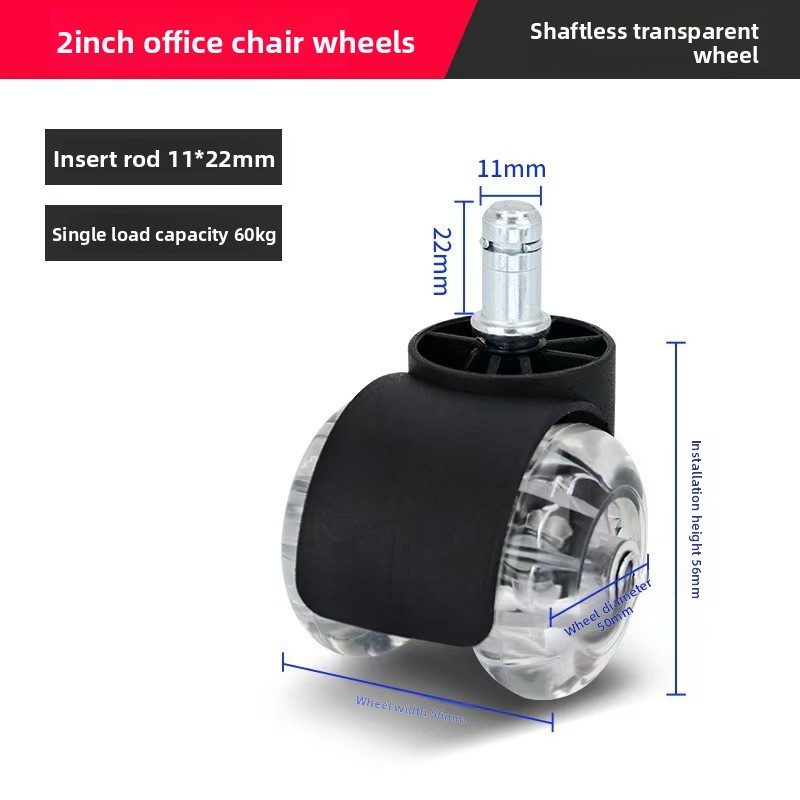 2‑Inch PU Swivel Caster Wheel  - огляд і ціна Gaming Hardware And Accessories
