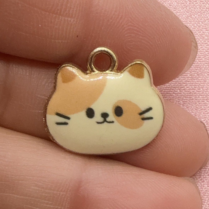 12pcs Printed Cat Head Alloy D - огляд і ціна Gaming Accessories Gifts