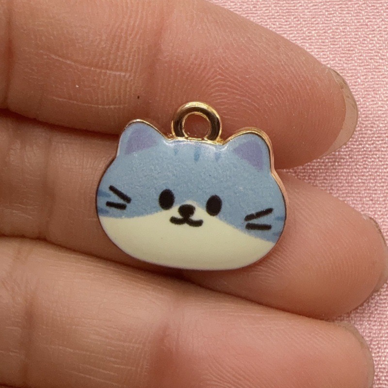 12pcs Printed Cat Head Alloy D - огляд і ціна Gaming Accessories Gifts