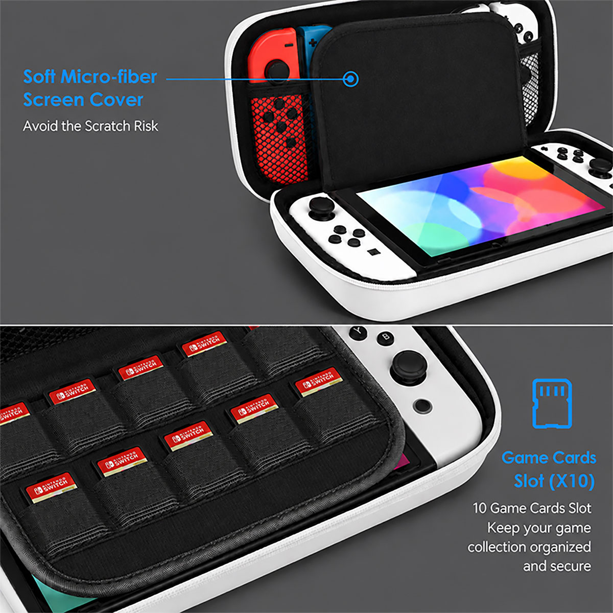 Portable Carrying Case With Me - огляд і ціна Gaming Accessories Nintendo Switch